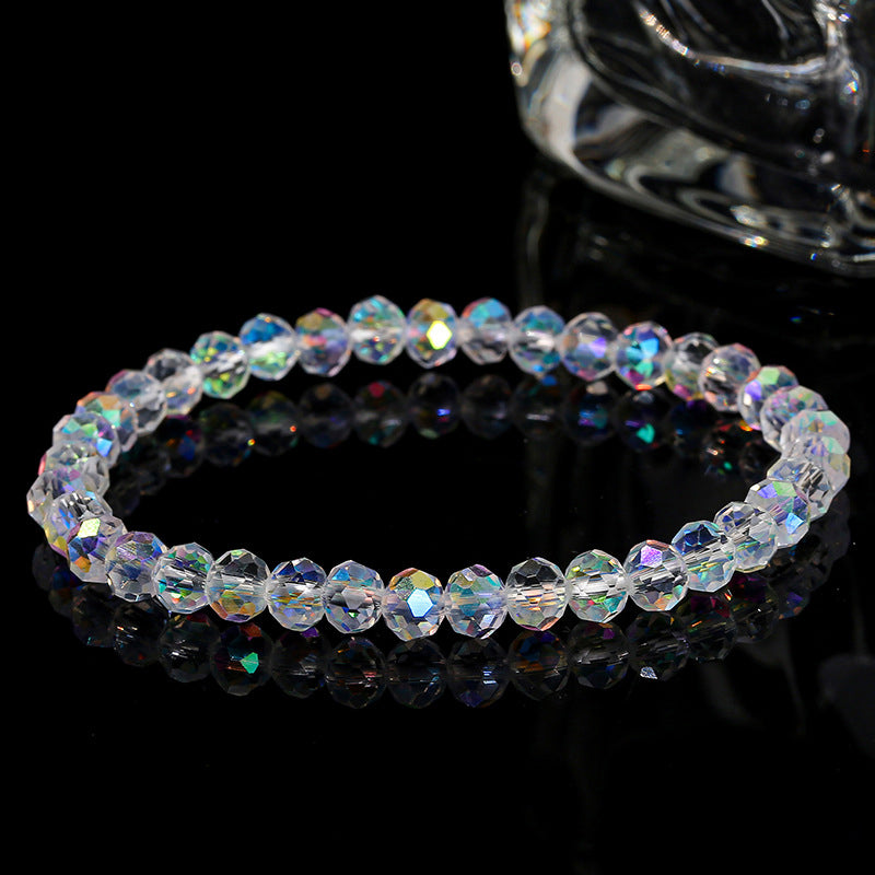 A unique bracelet that changes color when exposed to light. It is fashionable, simple and full of charm.