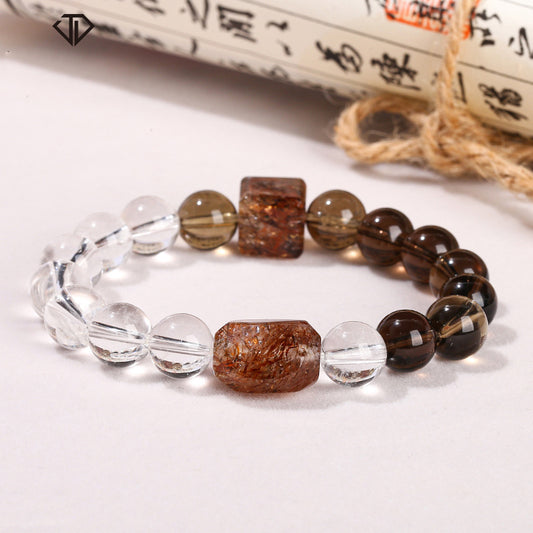Genuine natural crystal bracelet
