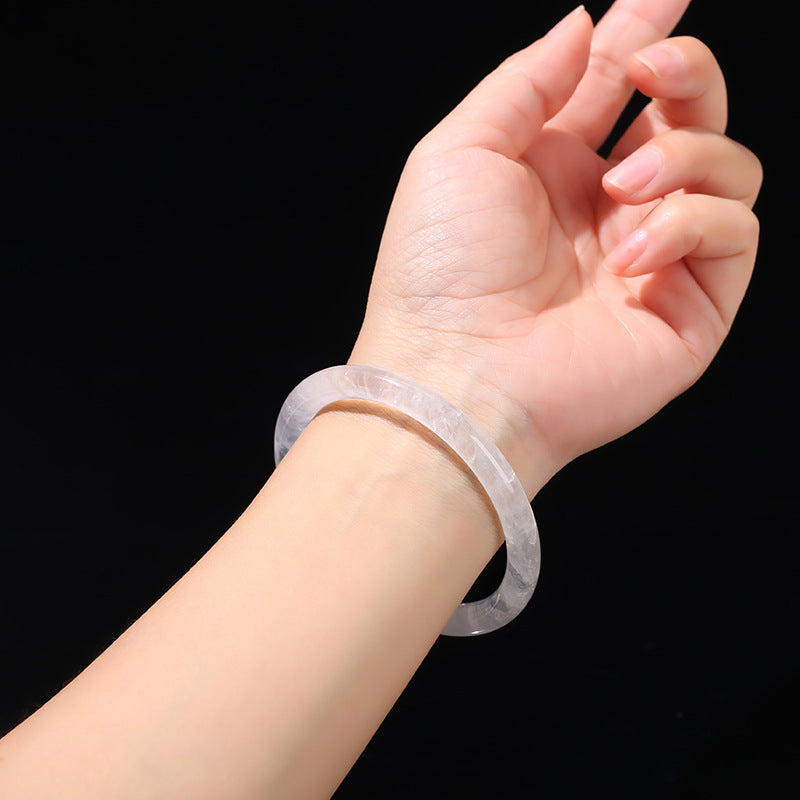 Genuine natural white women's bracelet