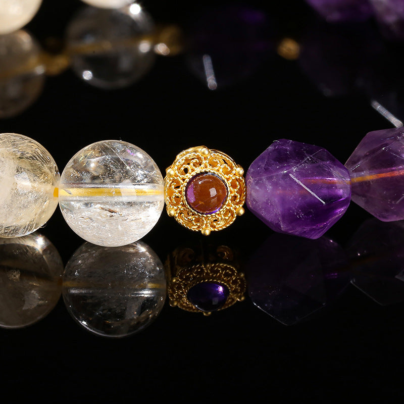 Onyx crystal bracelet
