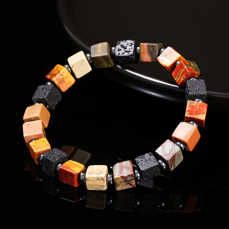 square crystal bracelet